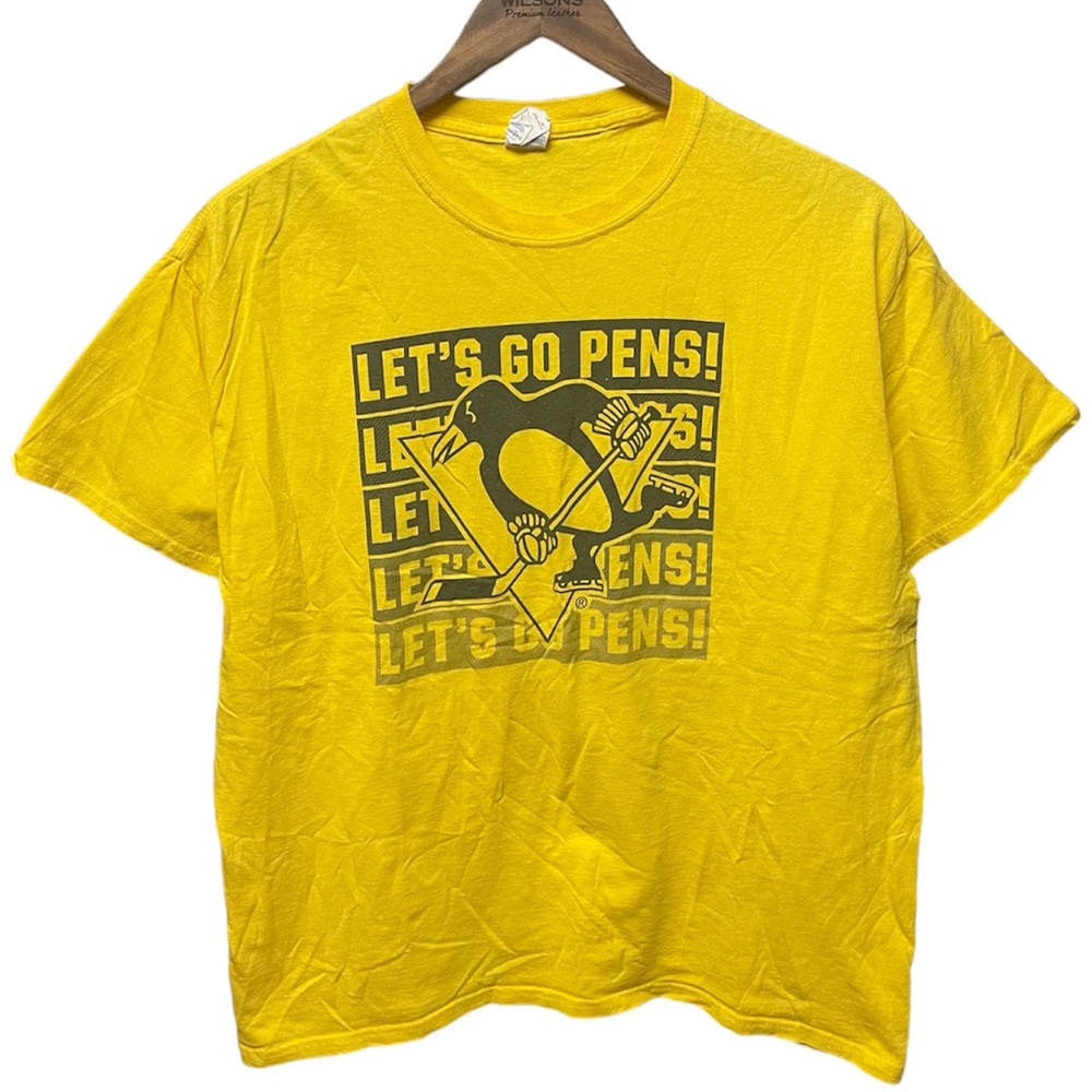NHL Pittsburgh Penguins hockey team short sleeve crewneck stadium sports T-shirt